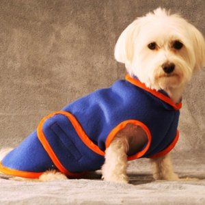 doggie wrap, fleece, handmade